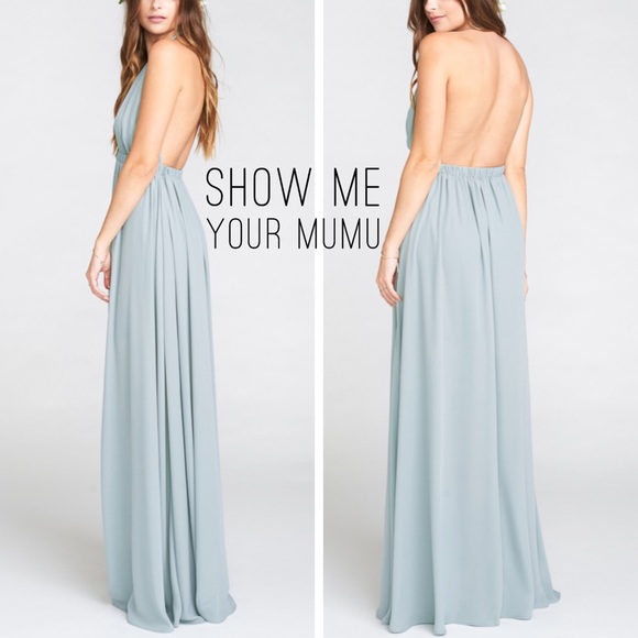 Show Me Your MuMu Dresses & Skirts - Luna Halter Dress by Show Me Your MuMu - Sz. S